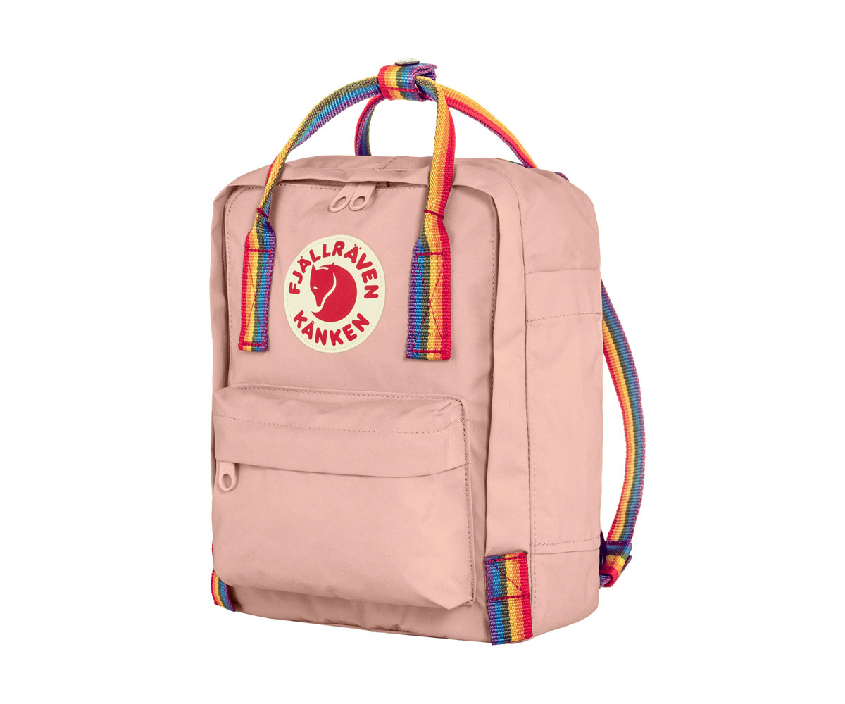 Mochila Kanken Rainbow Mini Chalk Rose