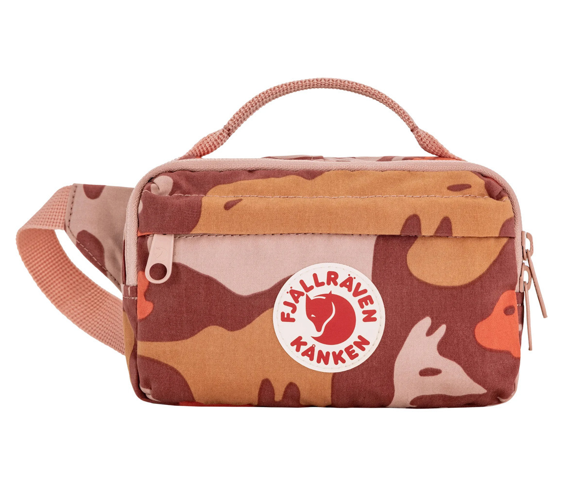 Riñonera Kanken Graphics Chalk Rose-Hidden Animals