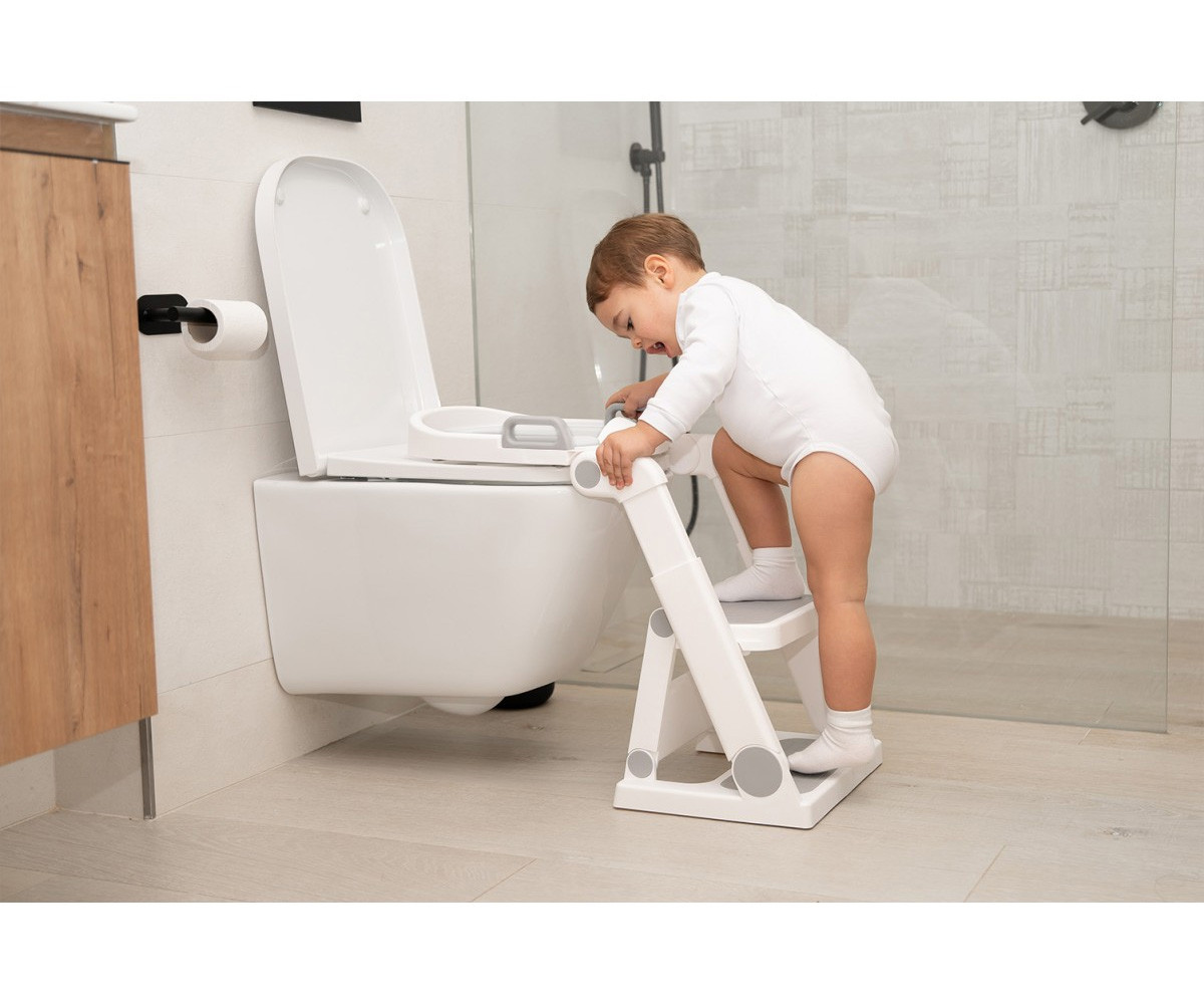 Reductor WC con Escalera Grey