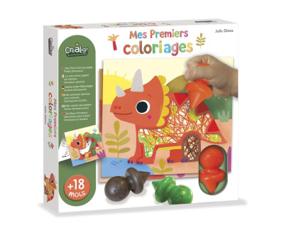 Le Mie Prime Opere d\'Arte da Colorare Dino