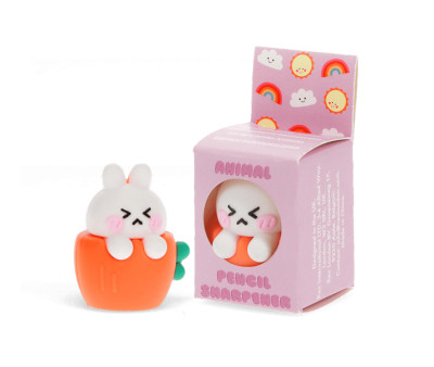Sacapuntas Infantil Conejito Blanco