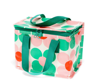 Bolsa Merienda Térmica Pink and Green Daisy Personalizada