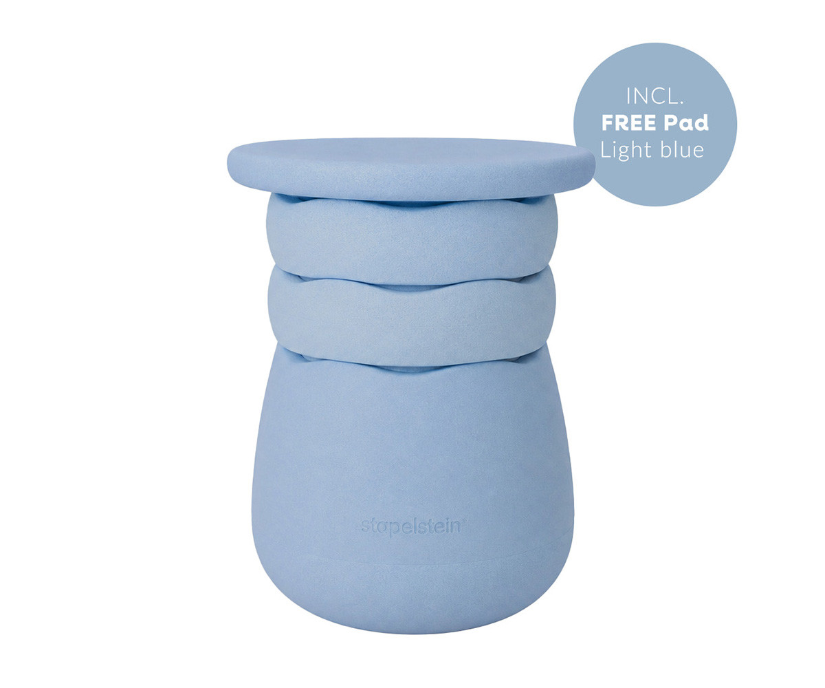 Set Stapelstein® Dynamic All Ligth Blue + PAD de Regalo