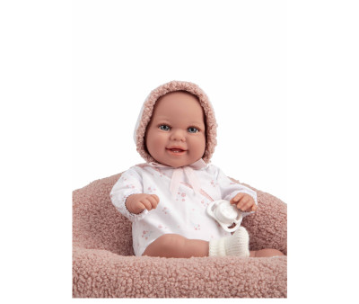 Muñeca Elegance Babyto Rosa 35 cm con Cojín