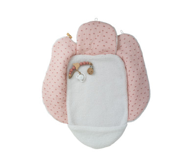 Muñeco Reborn Luna Rosa 40cm con Manta Nido