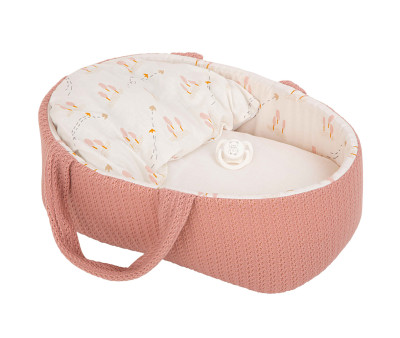 Muñeco Elegance Babyto Rosa 33cm con Capazo