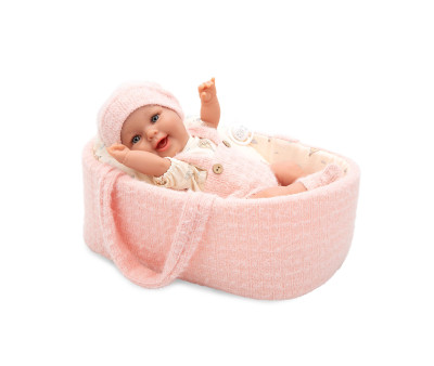Muñeca Elegance Gadi Rosa 33cm con Capazo