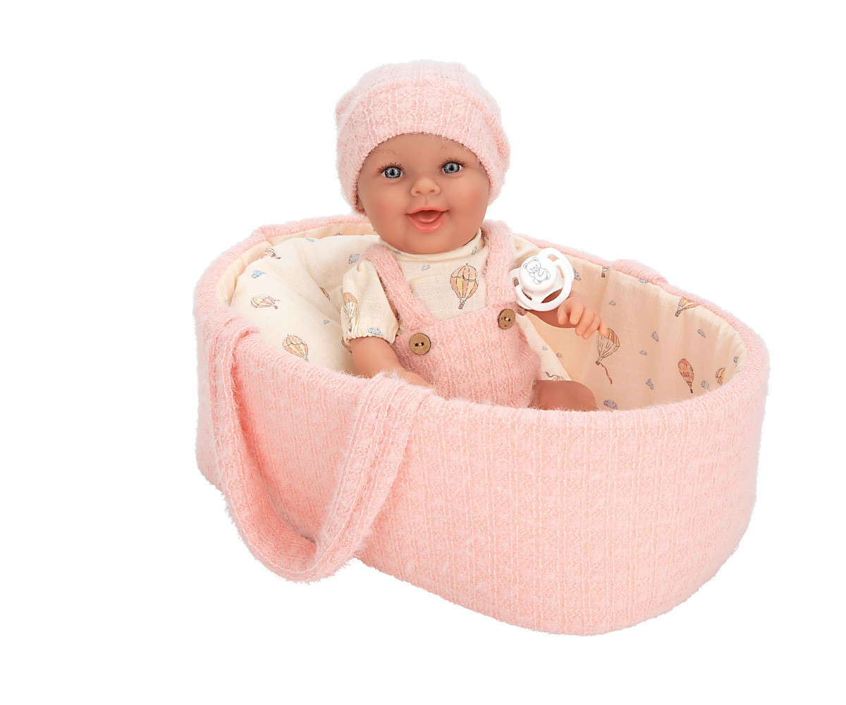 Muñeca Elegance Gadi Rosa 33cm con Capazo