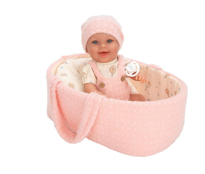 Muñeca Elegance Gadi Rosa 33cm con Capazo