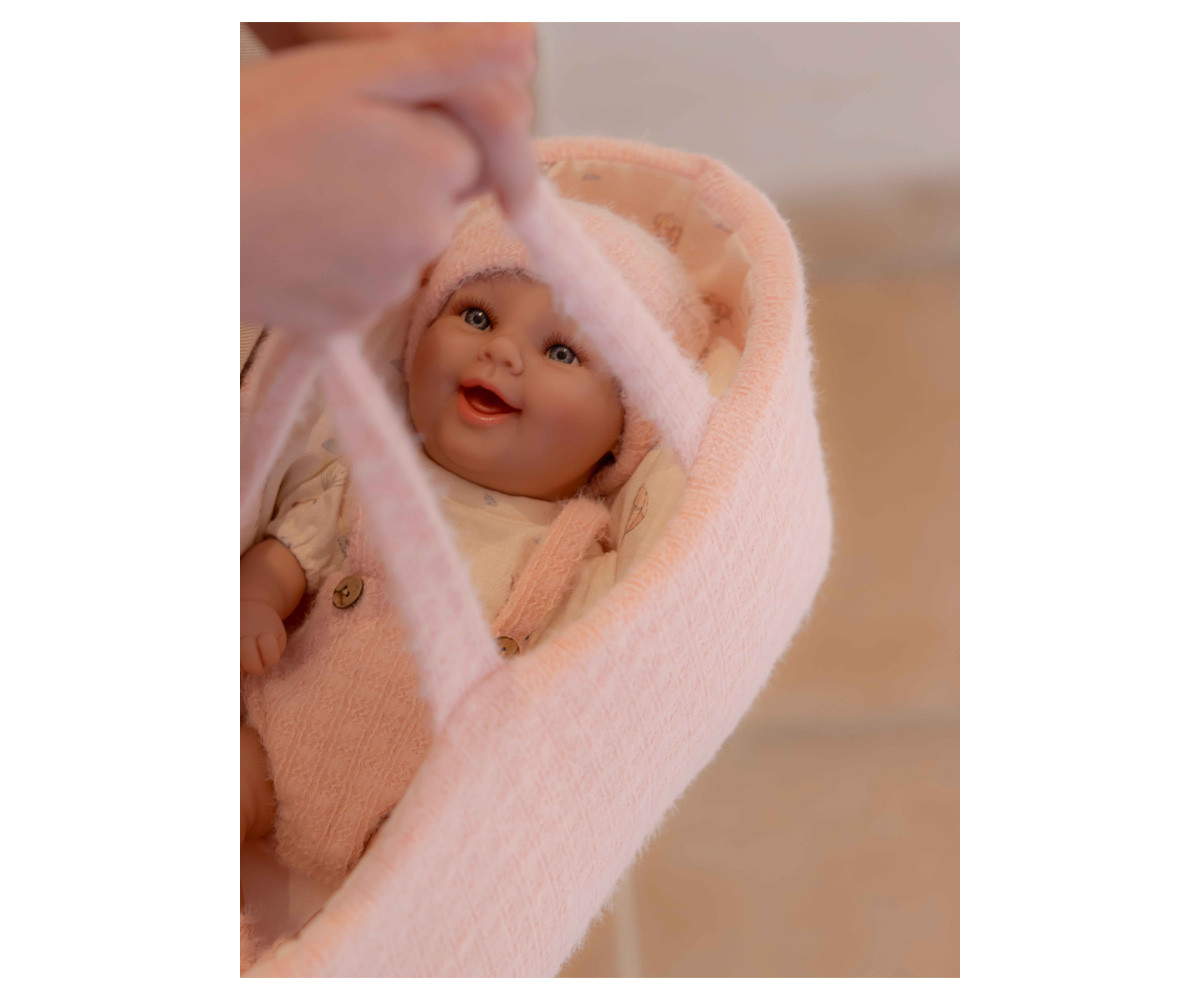 Muñeca Elegance Gadi Rosa 33cm con Capazo