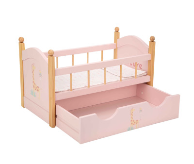 Cama con Cajón Nature para Muñecas