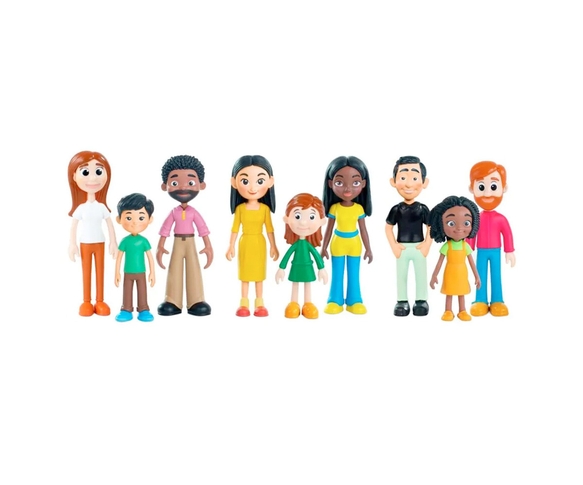 Set de Figuras Familia Diversa
