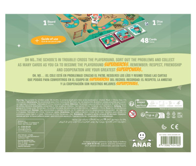 Juego de Mesa Superhéroes del Patio