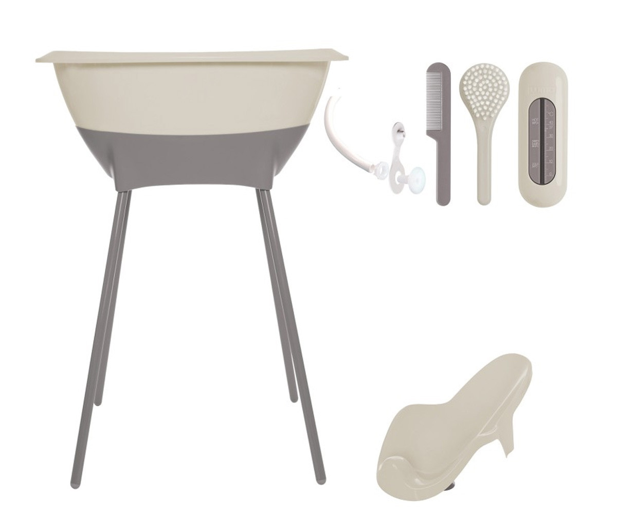 Set de Bañera y Asiento Luma Almond