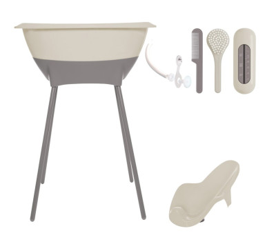 Set de Bañera y Asiento Luma Almond