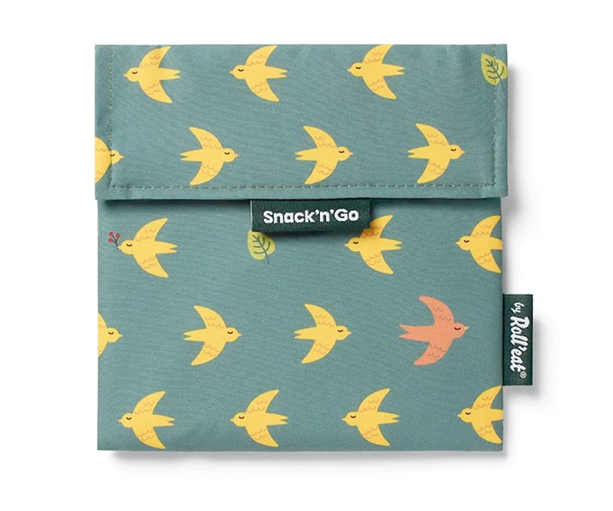 Porta Alimentos Snack'n Go Animals Bird