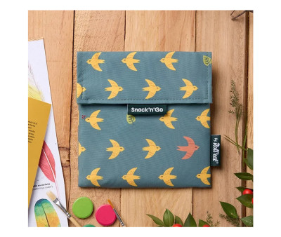 Porta Alimentos Snack'n Go Animals Bird