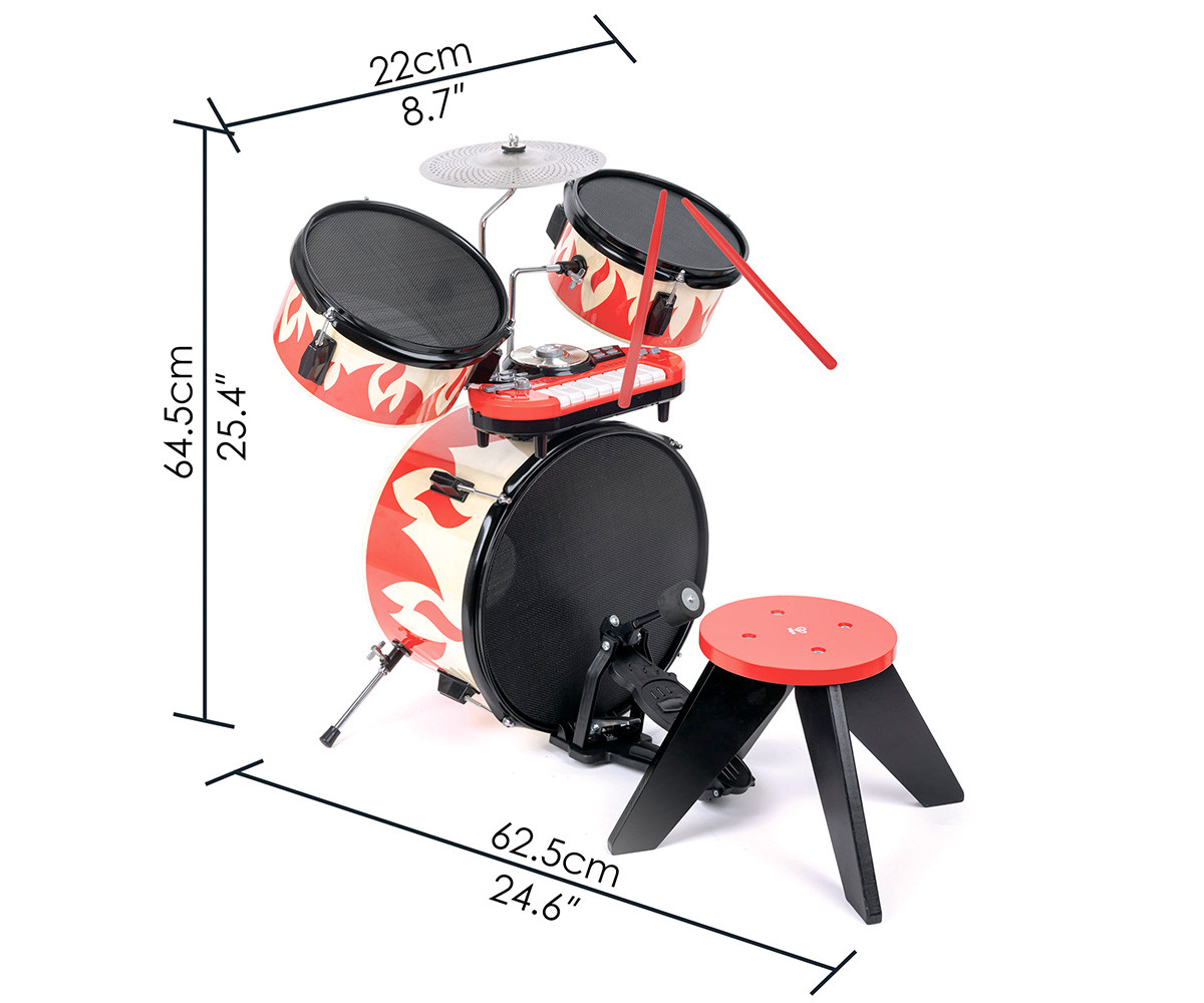Batería Musical Infantil Cool Beats