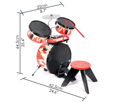 Batería Musical Infantil Cool Beats