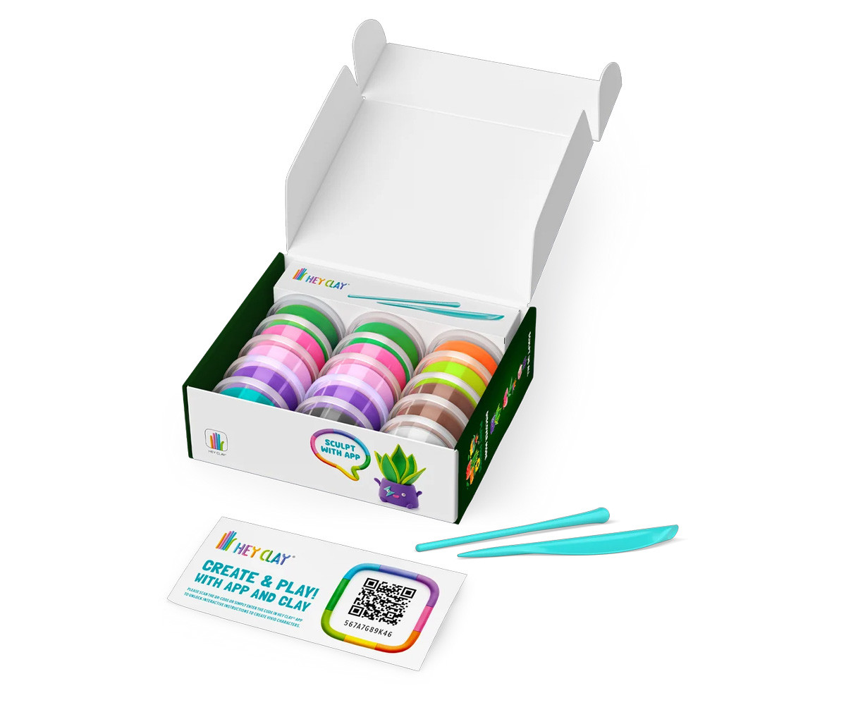 Plastilina Interactica Plant Folks (15 botes)