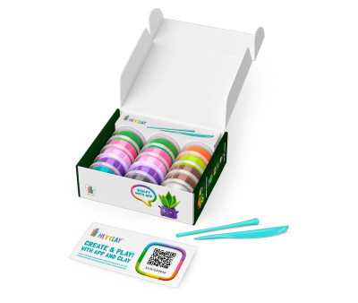 Plastilina Interactica Plant Folks (15 botes)