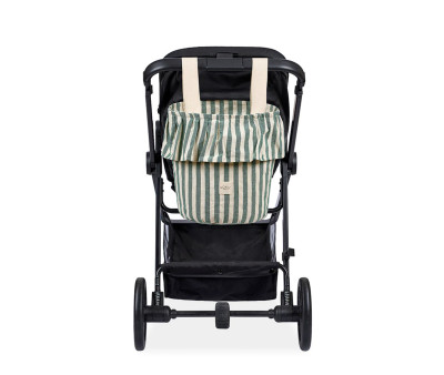 Bolso Basket Stripe Green
