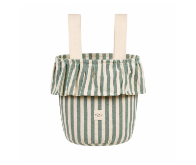 Bolso Basket Stripe Green