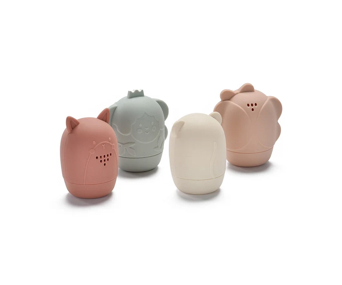 Juguetes de Baño Silicona Animal Fairy Collection