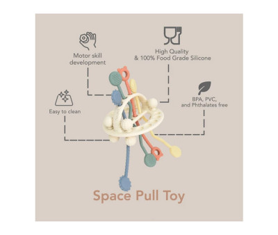 Juguete Sensorial Space Pull Fall Winds