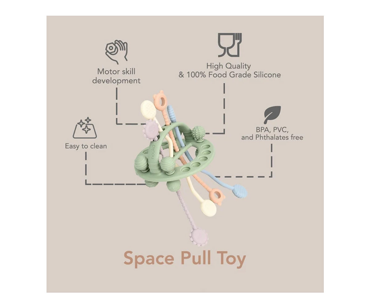 Juguete Sensorial Space Pull Light Spring