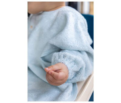 Babero con Mangas Timboo Riviera Blue Personalizable