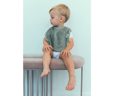 Babero Doble Timboo Whisper Green Personalizable