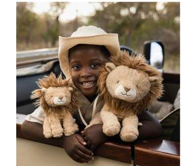 Peluche León Safari Friends 17cm