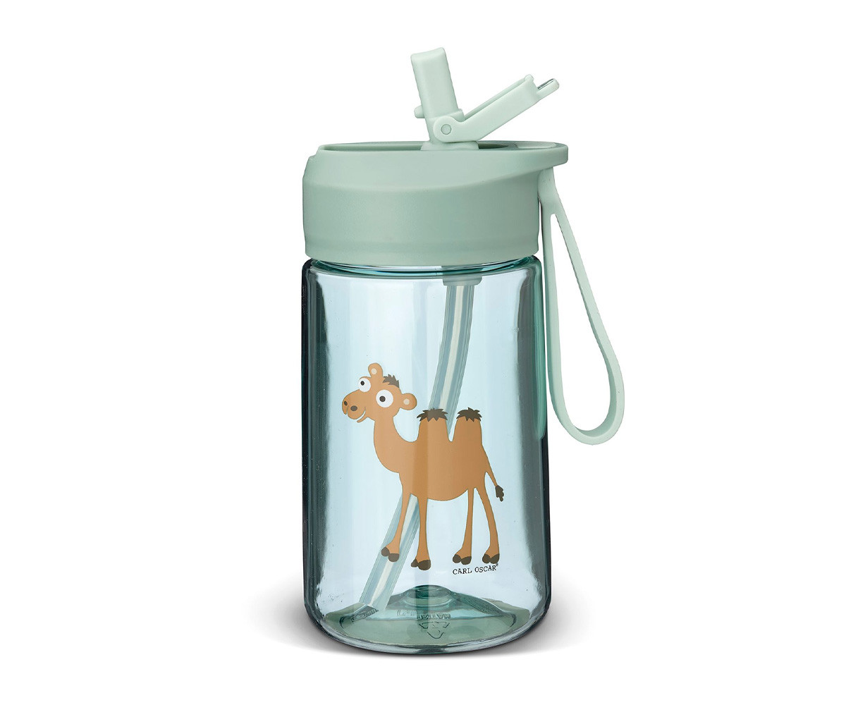 Botella de Plástico Hydraflip 0.4L Green Camel