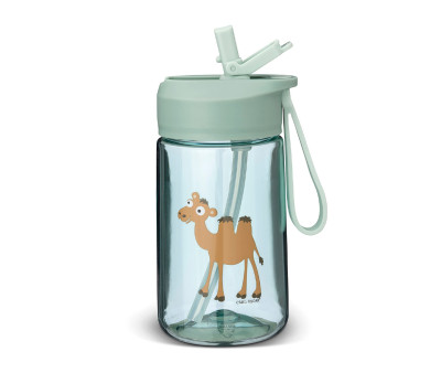 Botella de Plástico Hydraflip 0.4L Green Camel