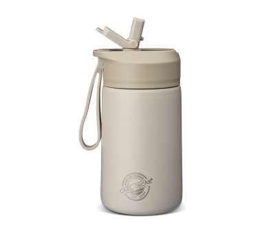 Botella de Acero Steel Hydraflip 0.4L Greige