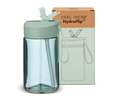 Botella de Plástico Hydraflip 0.4L Green