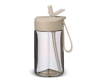 Botella de Plástico Hydraflip 0.4L Greige