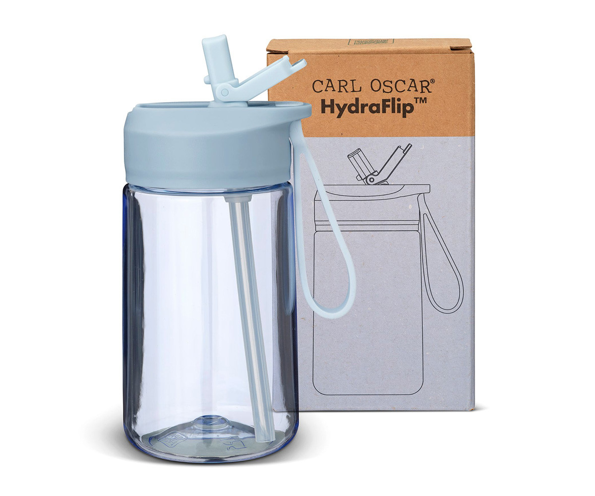 Botella de Plástico Hydraflip 0.4L Blue