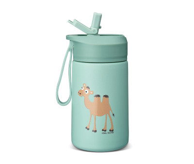 Botella de Acero Steel Hydraflip 0.4L Green Camel