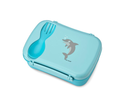 Caja de Almuerzo N'ice Box Blue Dolphin