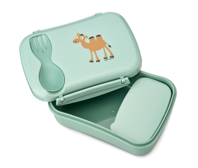Caja de Almuerzo N'ice Box Green Camel