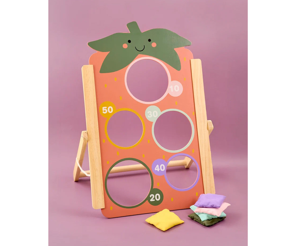 Juego Lanzamiento de Saco Bean Bag Strawberry