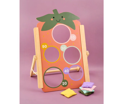 Juego Lanzamiento de Saco Bean Bag Strawberry