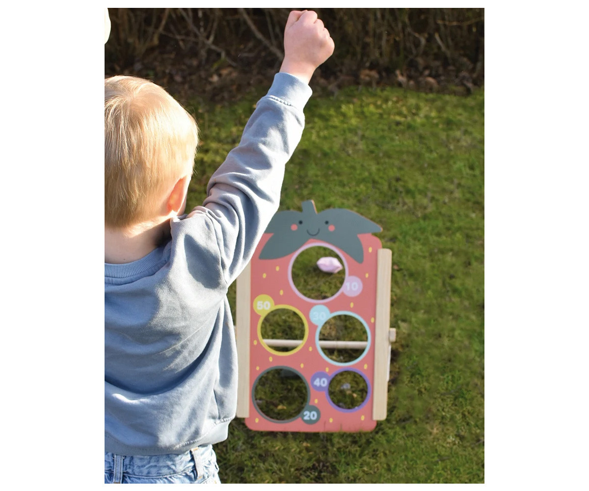 Juego Lanzamiento de Saco Bean Bag Strawberry