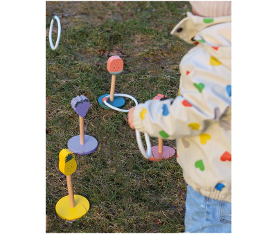 Juego Lanzamiento de Anillas Frutas