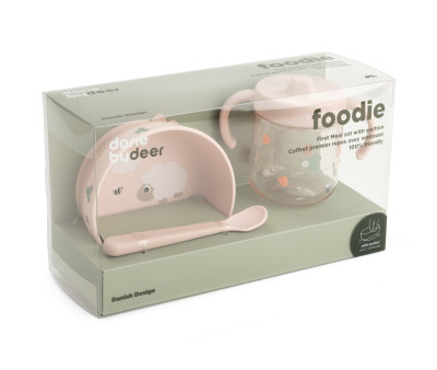 Set Primera Vajilla Foodie Tiny Farm Powder