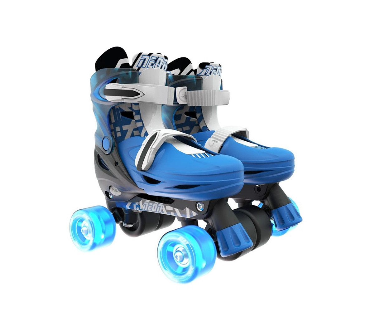 Patines Combo Neón Goteki Azul T.34-37