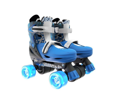 Patines Combo Neón Goteki Azul T.34-37