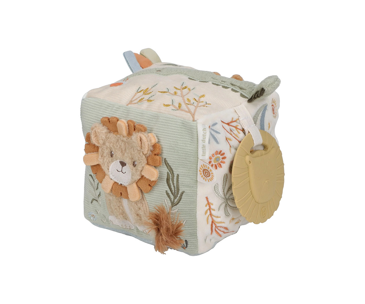 Cubo Blandito de Actividades Safari Friends